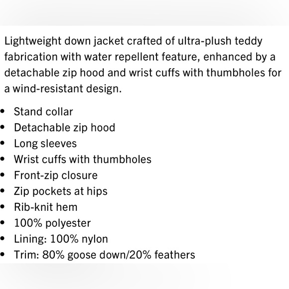 $395⬇️ SAM. Sherpa NALA Jacket in Almond - S - Picture 12 of 12